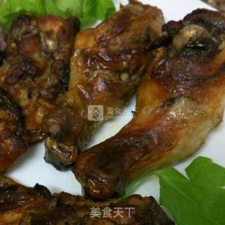 私人秘制：香辣烤鸡腿的做法步骤：5