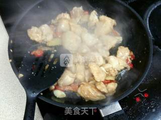 有肉才充实の麻辣烧鸡的做法步骤：2
