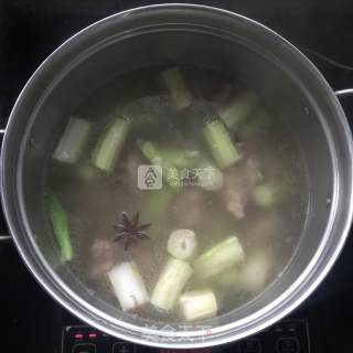 棒菜炖年糕的做法步骤：4