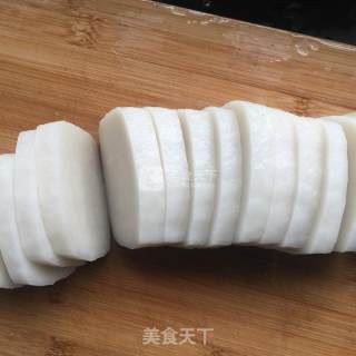 棒菜炖年糕的做法步骤：5