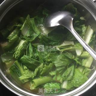 棒菜炖年糕的做法步骤：8