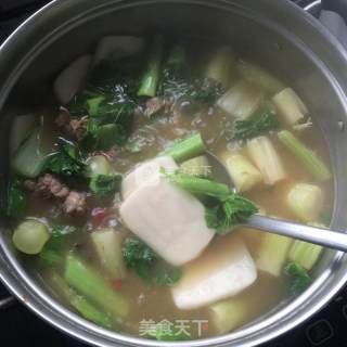棒菜炖年糕的做法步骤：10