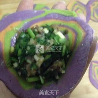 彩虹包子的做法步骤：8