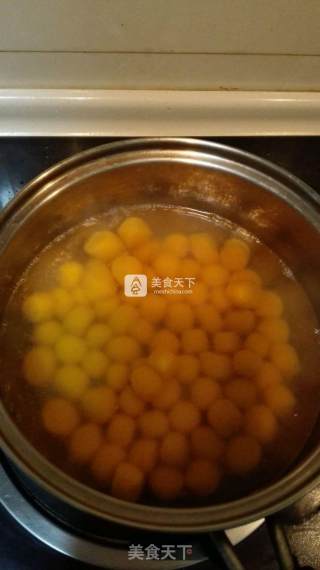 甜酒酿南瓜小团子的做法步骤：6