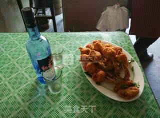香酥翅中的做法步骤：8