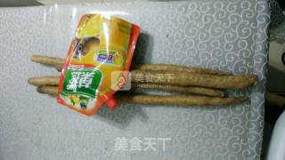 橙汁山药的做法步骤：1