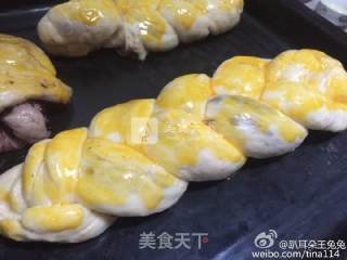 蓝莓辫子面包by：普蓝高科蓝莓美食特约撰稿人的做法步骤：14