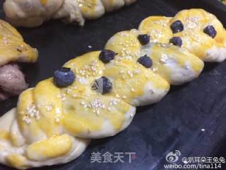 蓝莓辫子面包by：普蓝高科蓝莓美食特约撰稿人的做法步骤：15
