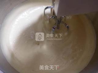 桂花海绵蛋糕的做法步骤：4