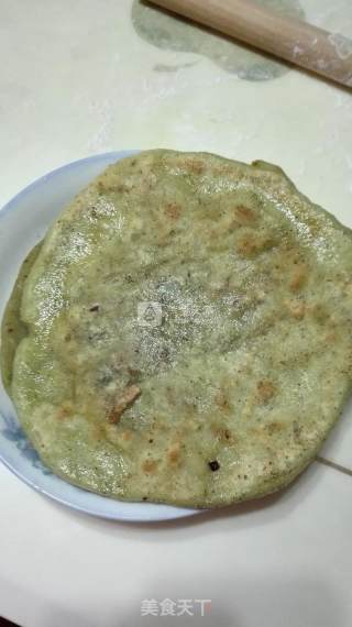 治挑食腊肉饼的做法步骤：15