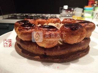 来自那个浪漫之都的“我”---圣多诺黑香醍泡芙的做法步骤：90