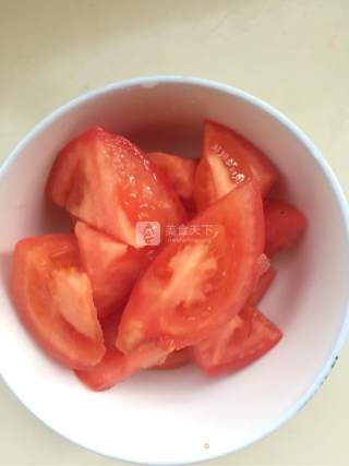 西红柿疙瘩汤的做法步骤：4