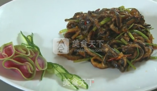 【桃李厨艺】桃李大师干货分享——文老师教你川味干煸素鳝丝的做法步骤：7