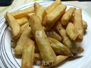 零食——外酥内软美味炸薯条的做法步骤：6