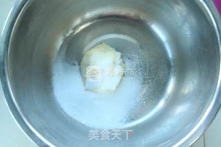 椰香草莓软酥饼的做法步骤：2