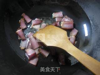 酱肉炒圆白菜的做法步骤：2