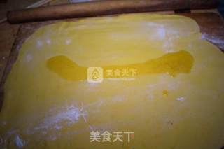 南瓜椒盐烧饼的做法步骤：7