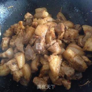 豆腐乳炖猪蹄的做法步骤：7