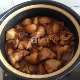 豆腐乳炖猪蹄的做法步骤：10