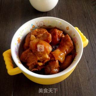 豆腐乳炖猪蹄的做法步骤：12