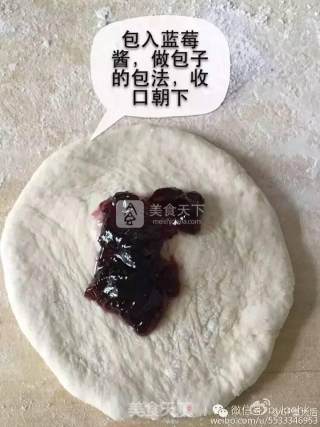 蓝莓妖怪包by：普蓝高科蓝莓美食特约撰稿人的做法步骤：2