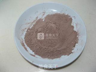 奶油可可蛋糕的做法步骤：2