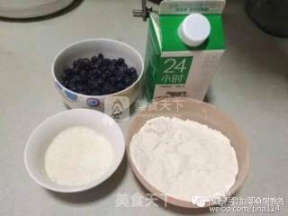 蓝莓摊饼by：普蓝高科蓝莓美食特约撰稿人的做法步骤：1