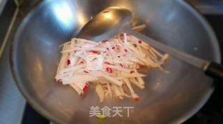 萝卜丝面片汤的做法步骤：4
