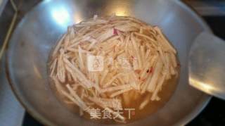 萝卜丝面片汤的做法步骤：5
