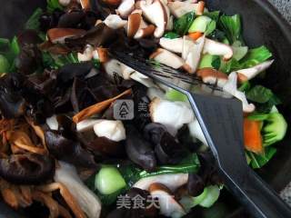 罗汉素菜煲的做法步骤：6
