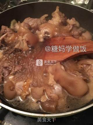 黄豆焖猪脚的做法步骤：5