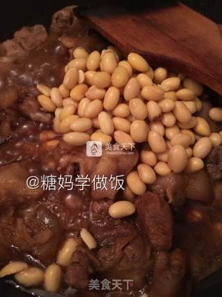黄豆焖猪脚的做法步骤：6