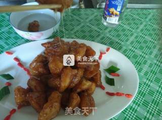 拔丝雪梨的做法步骤：10