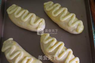 裱花卡仕达面包的做法步骤：19