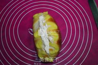 裱花卡仕达面包的做法步骤：24
