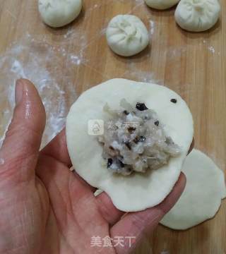萝卜木耳小蒸包的做法步骤：15