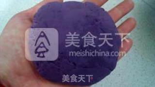芝麻紫薯饼的做法步骤：5