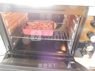 香烤南瓜排骨的做法步骤：6