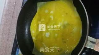 培根烤冷面片的做法步骤：3