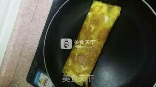 培根烤冷面片的做法步骤：6