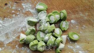 菠菜饺子的做法步骤：3