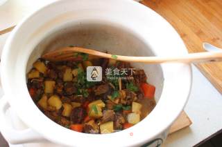 红烧牛腩的做法步骤：12