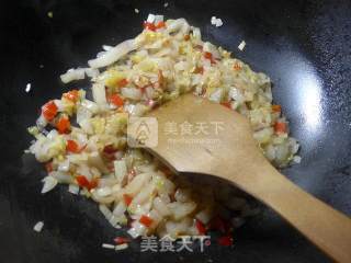 剁椒炒酸菜的做法步骤：7