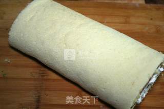 奶油蛋糕卷的做法步骤：15