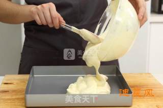 芒果奶油瑞士蛋糕卷的做法步骤：6