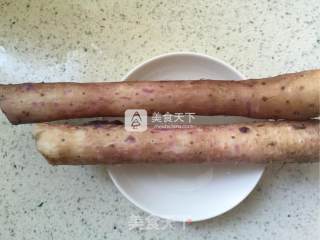 紫薯山药泥的做法步骤：1