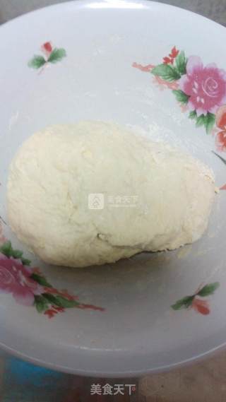 中种版花环汉堡的做法步骤：2