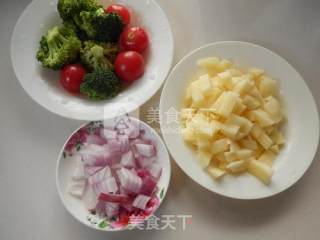 黑椒牛肉盖浇饭的做法步骤：4