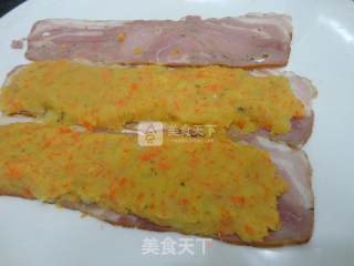 好吃到尖叫－－培根土豆泥卷的做法步骤：8