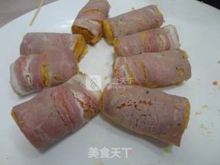 好吃到尖叫－－培根土豆泥卷的做法步骤：9